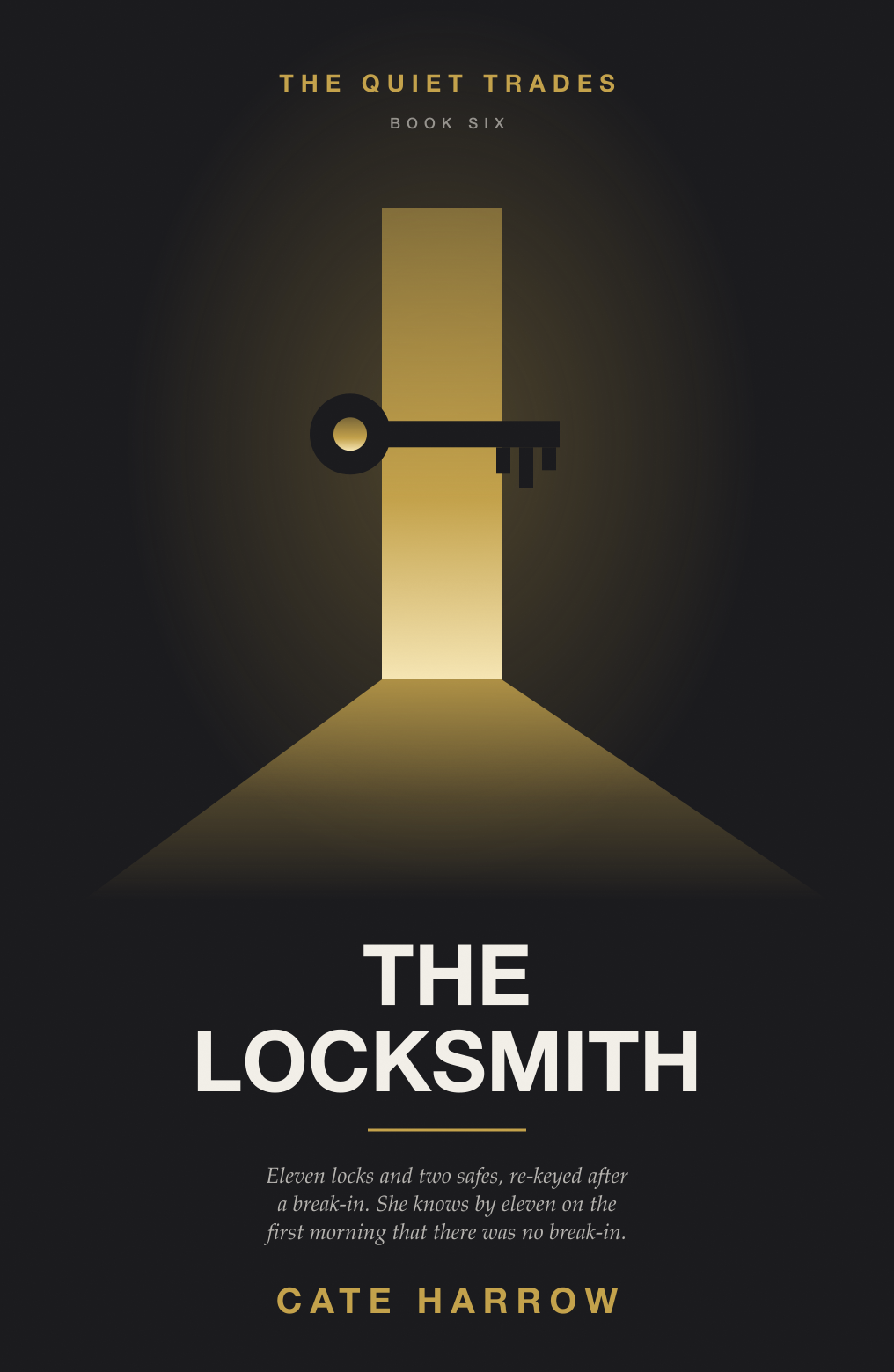 Cover of The Locksmith by Cate Harrow